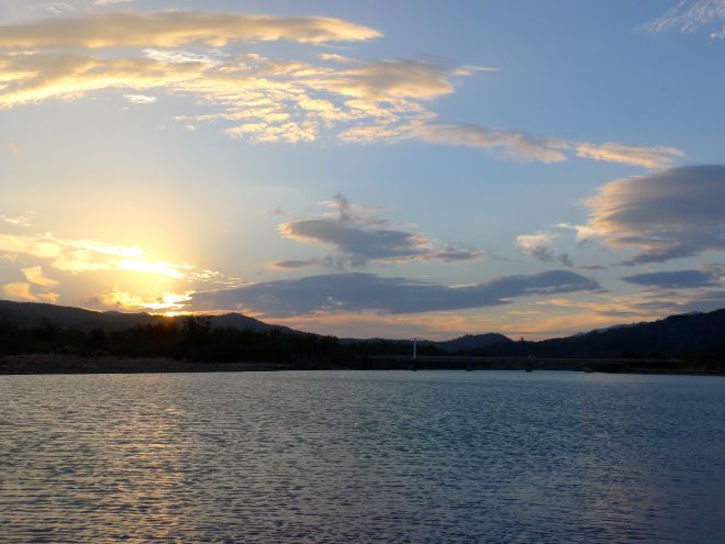 Sunset in Jialeshui